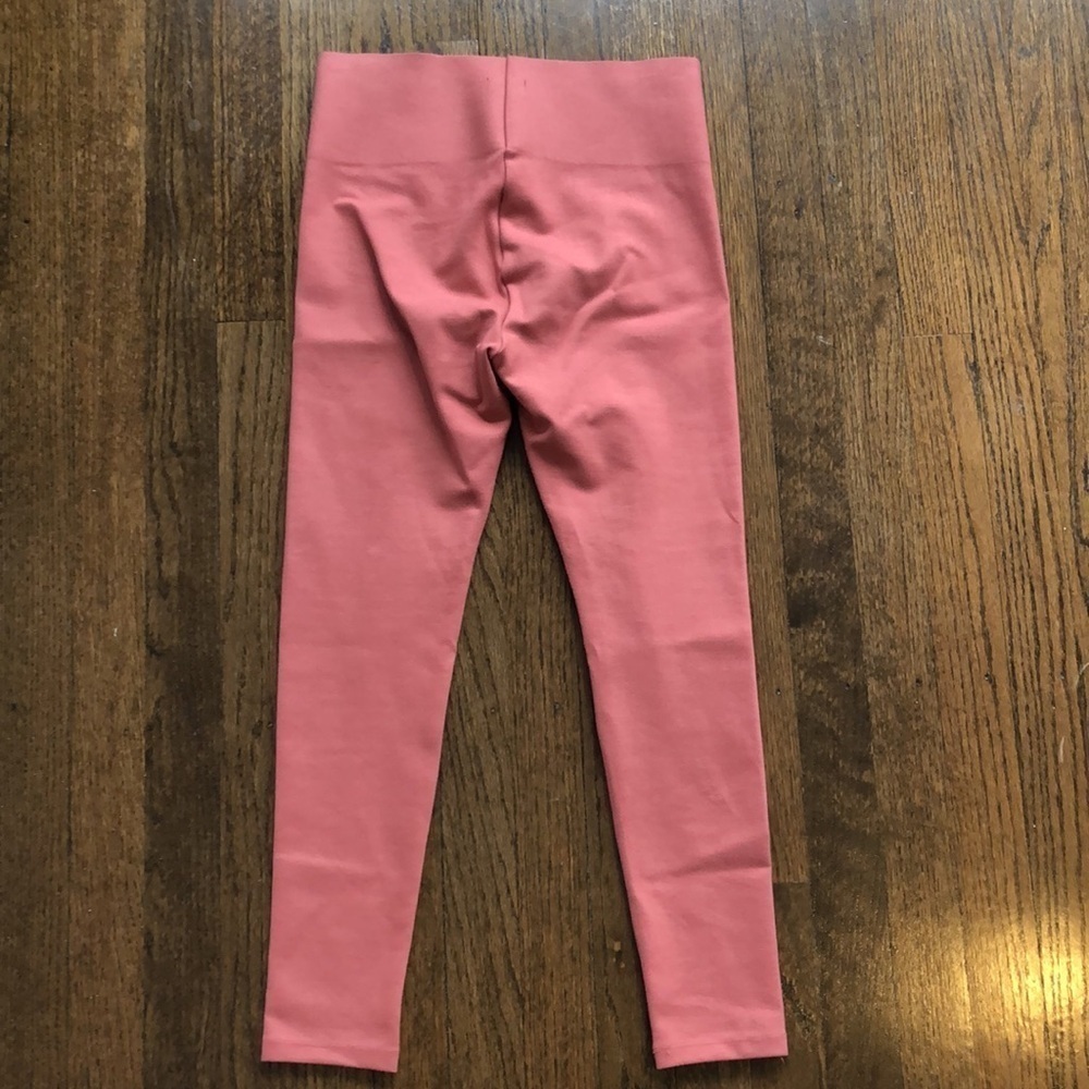 Thick Salmon Capri Stretch Tummy Control Dress Legging - Picture 6 of 6
